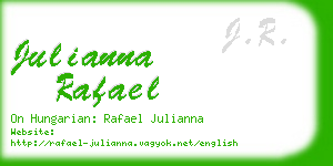 julianna rafael business card